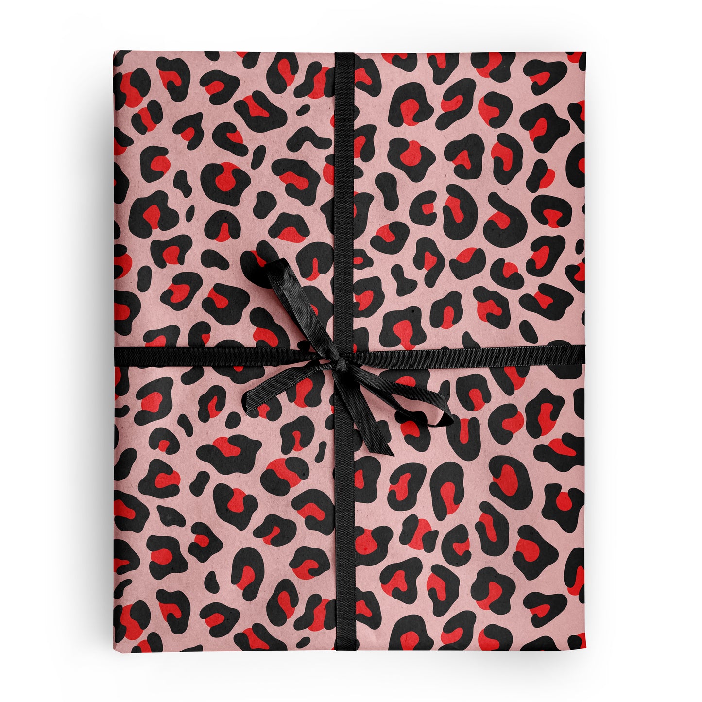 Love Leopard Gift Wrapping Paper
