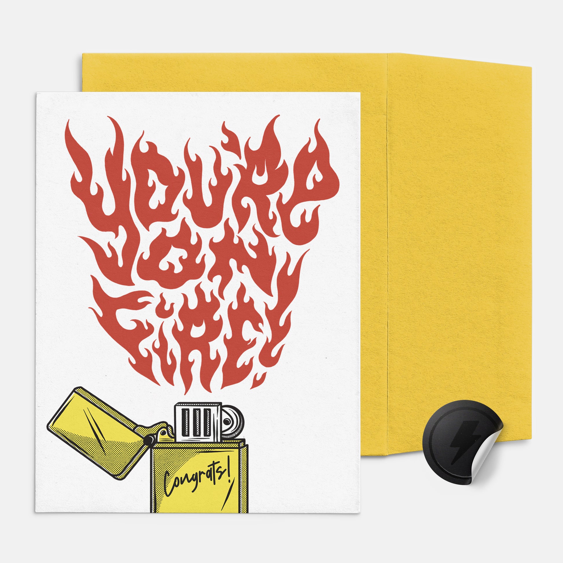 congrats you did it encouragement card
