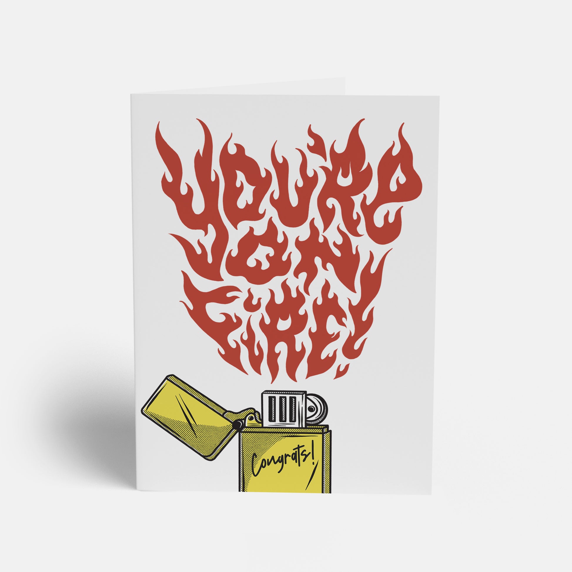 achievement card you are on fire