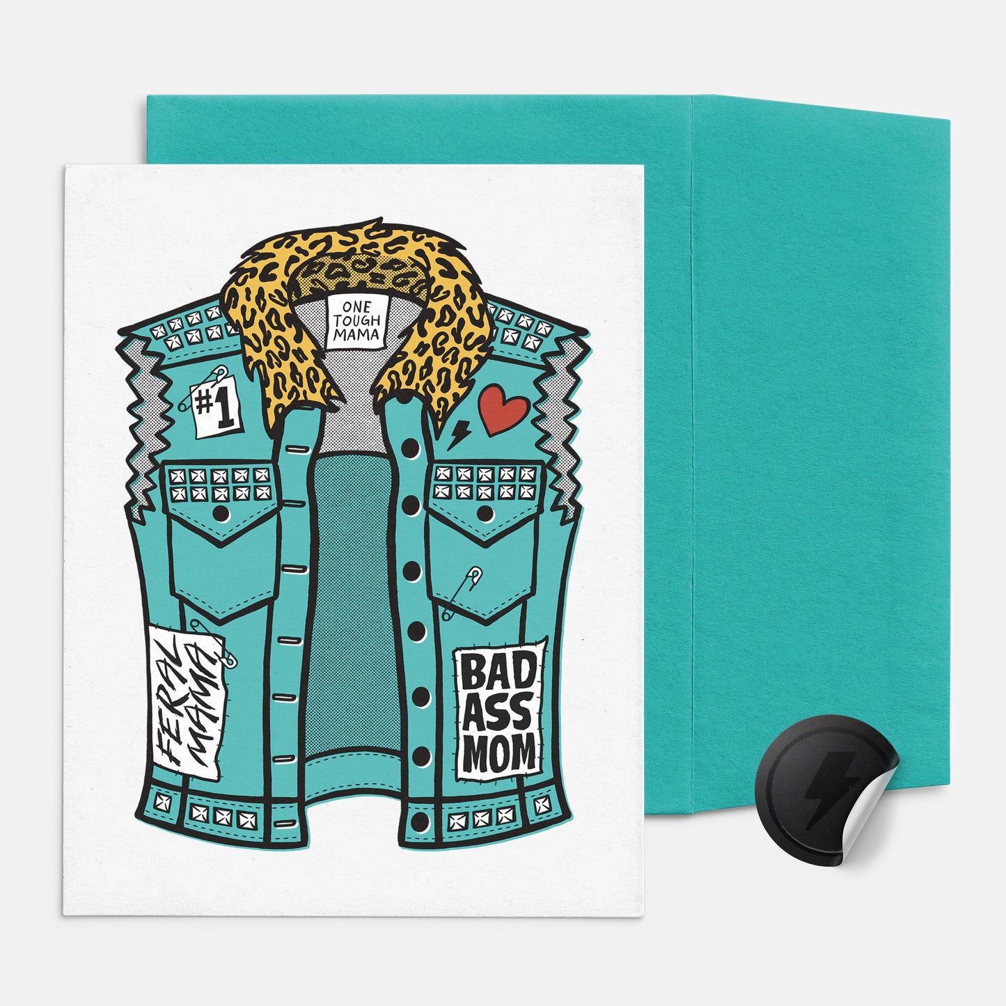 feral mama card