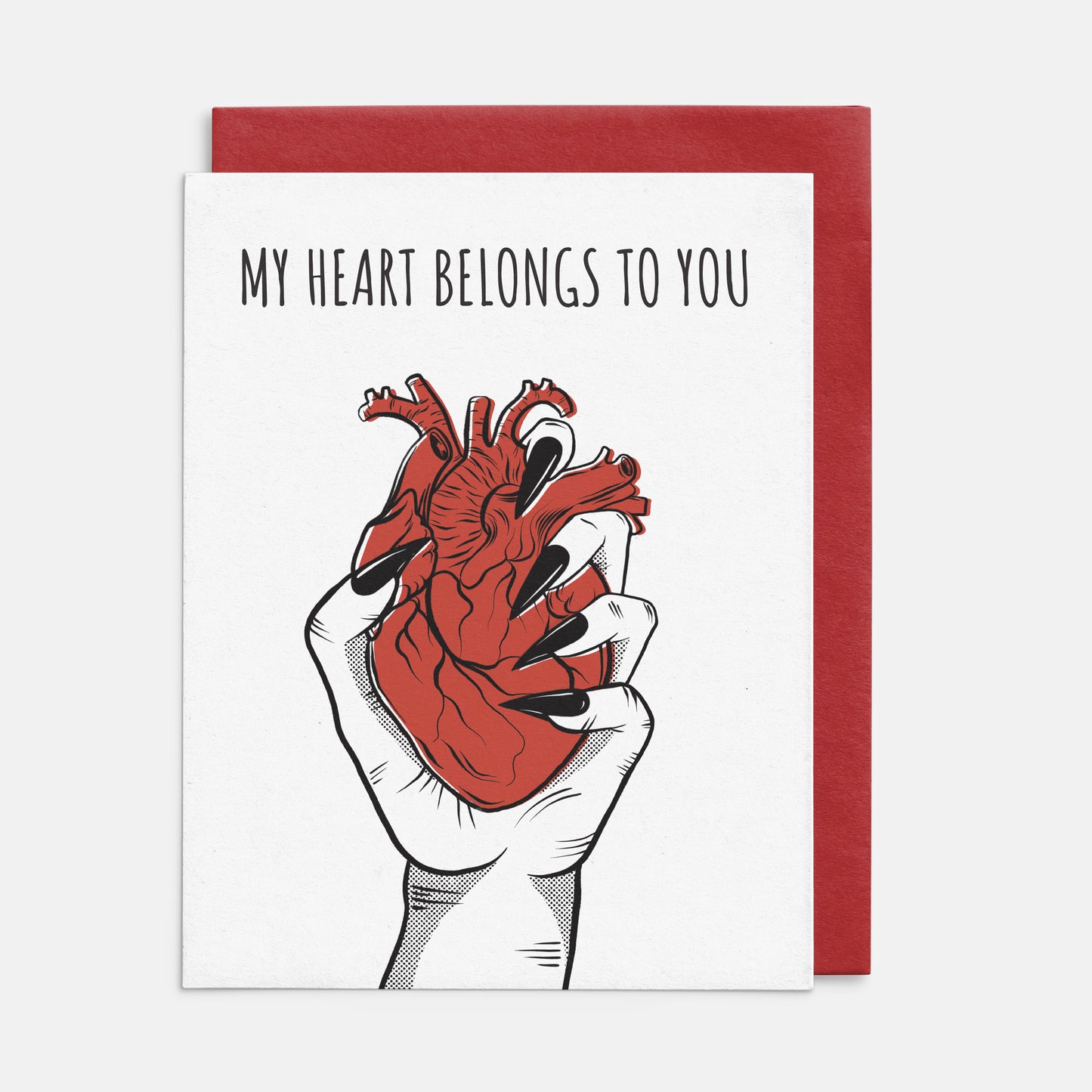 gothic love card