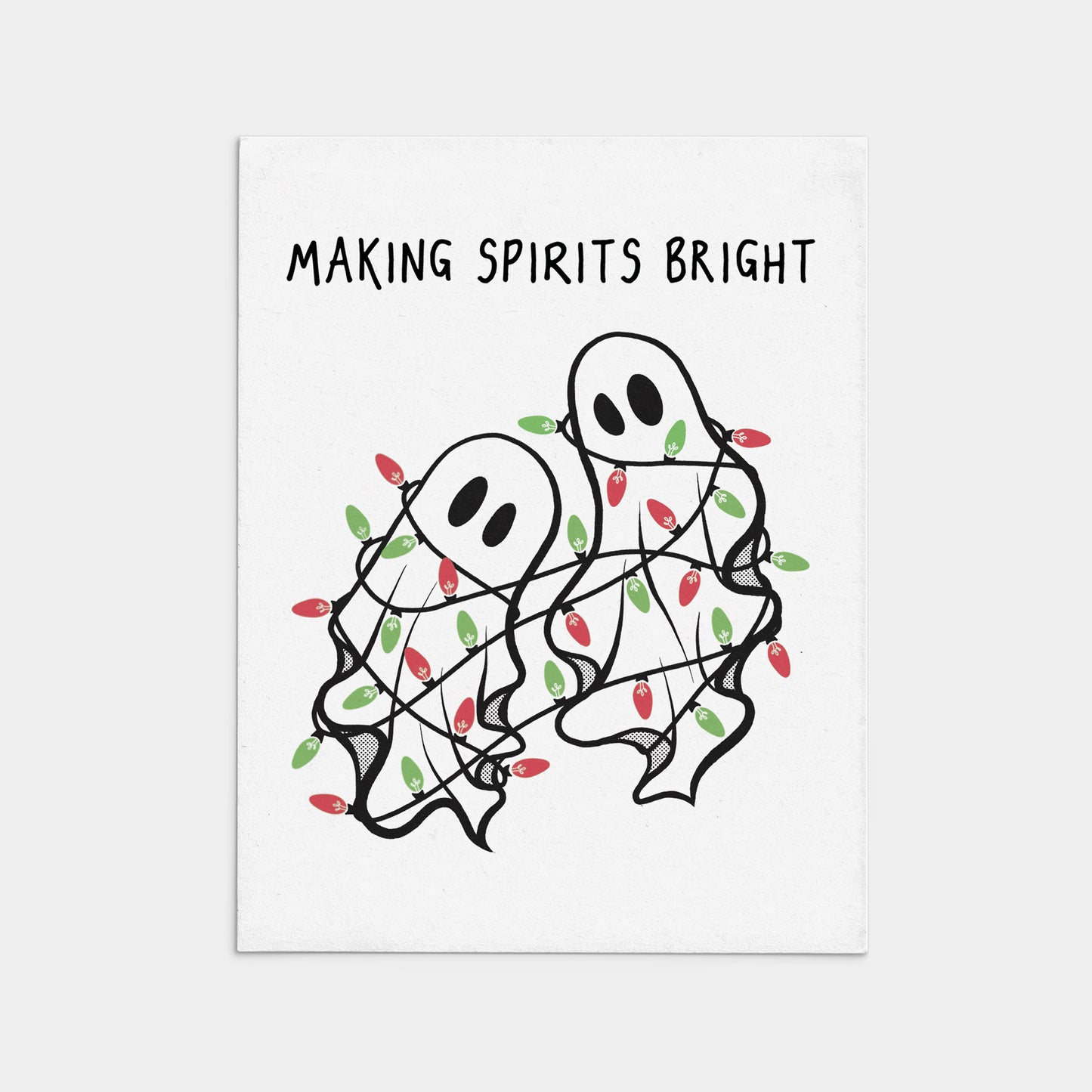 Making Spirits Bright Christmas Card