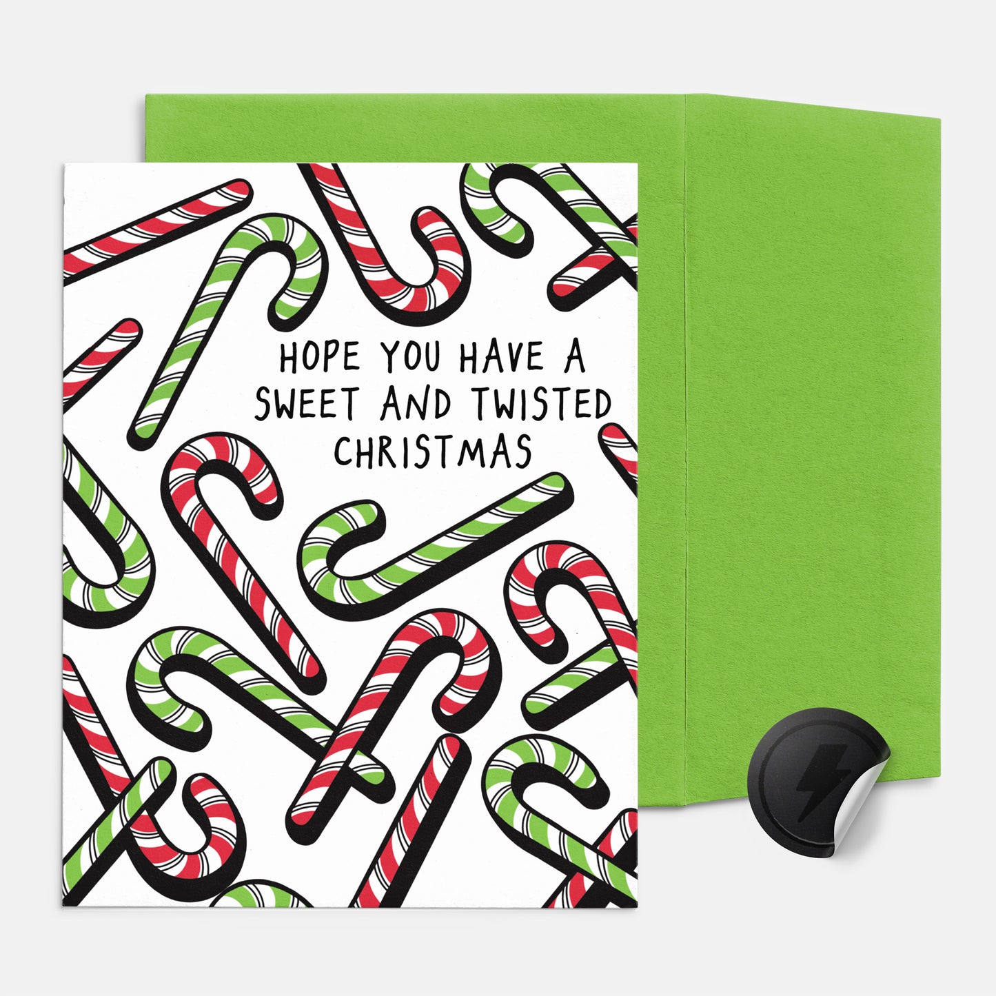 Hope You Have a Sweet and Twisted Christmas Card