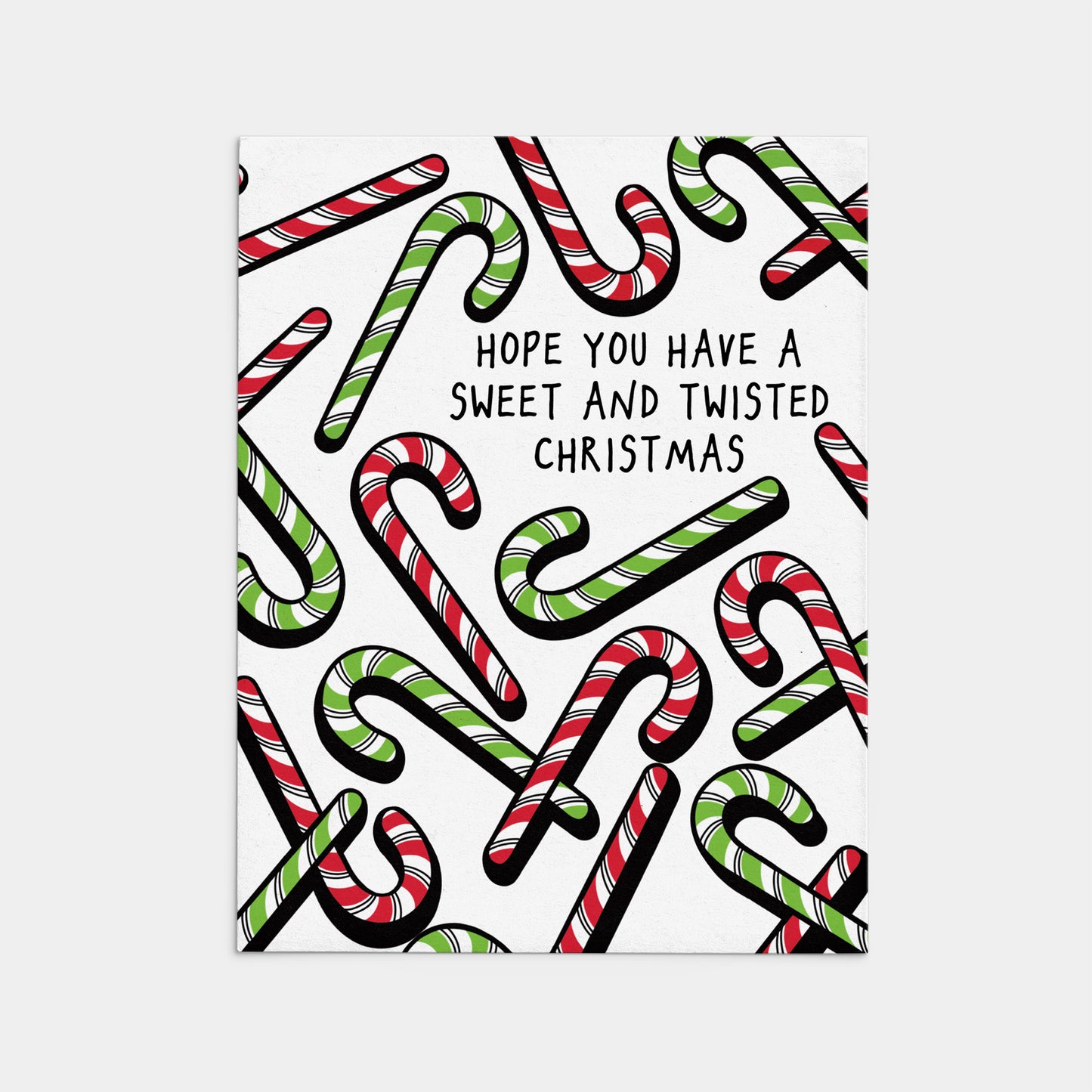Hope You Have a Sweet and Twisted Christmas Card