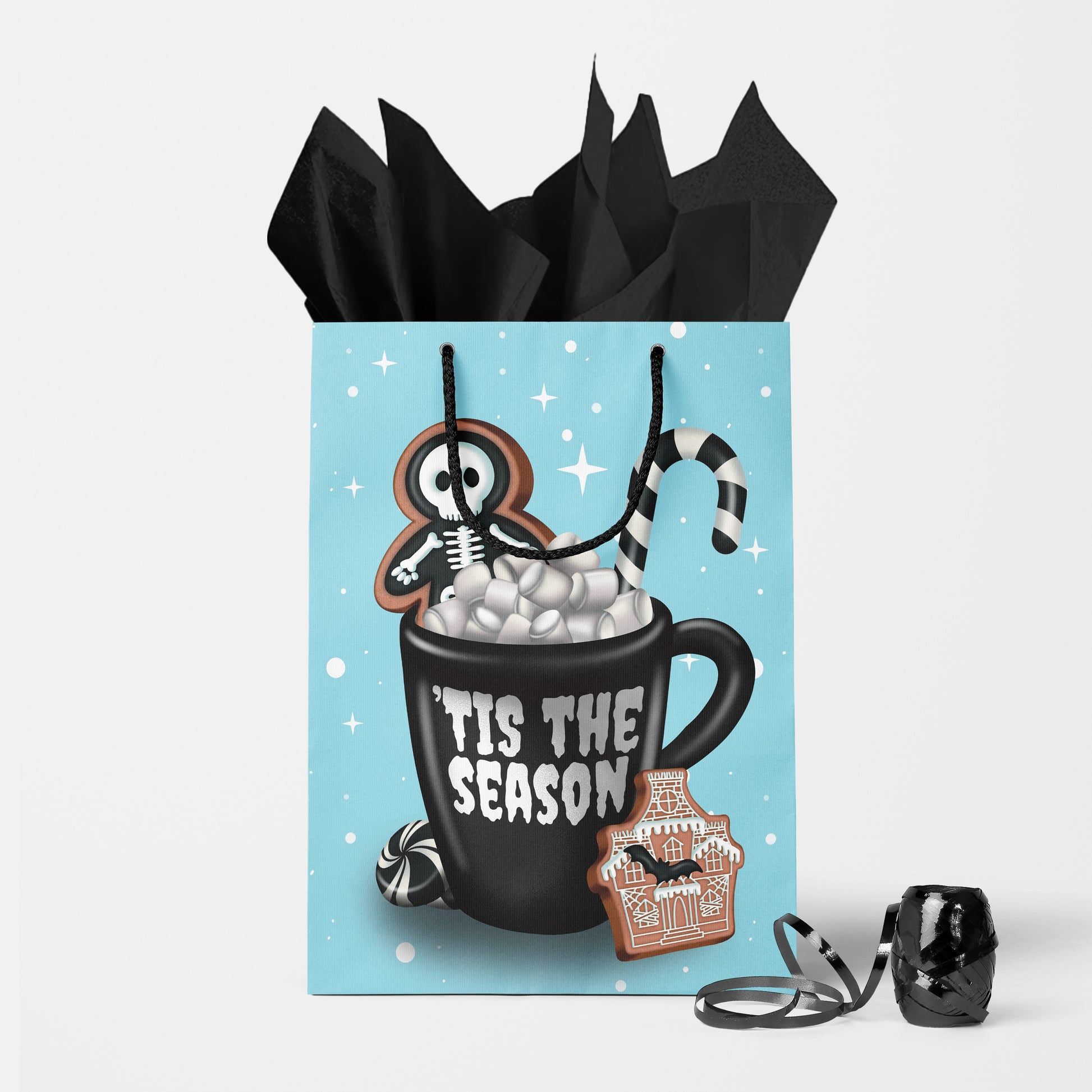 Gothic Gingerbread man cookie