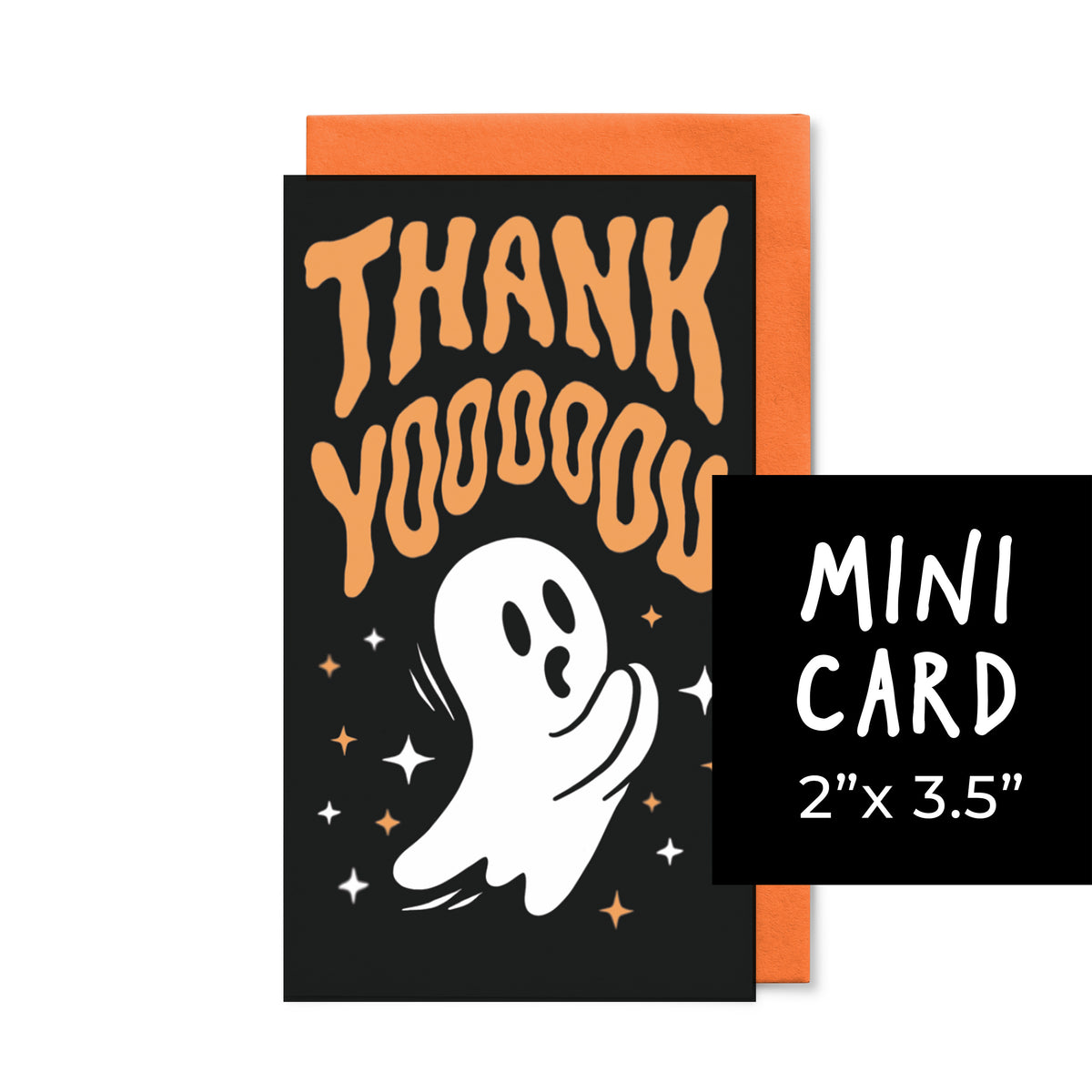 Thank You Ghost Mini Cards
