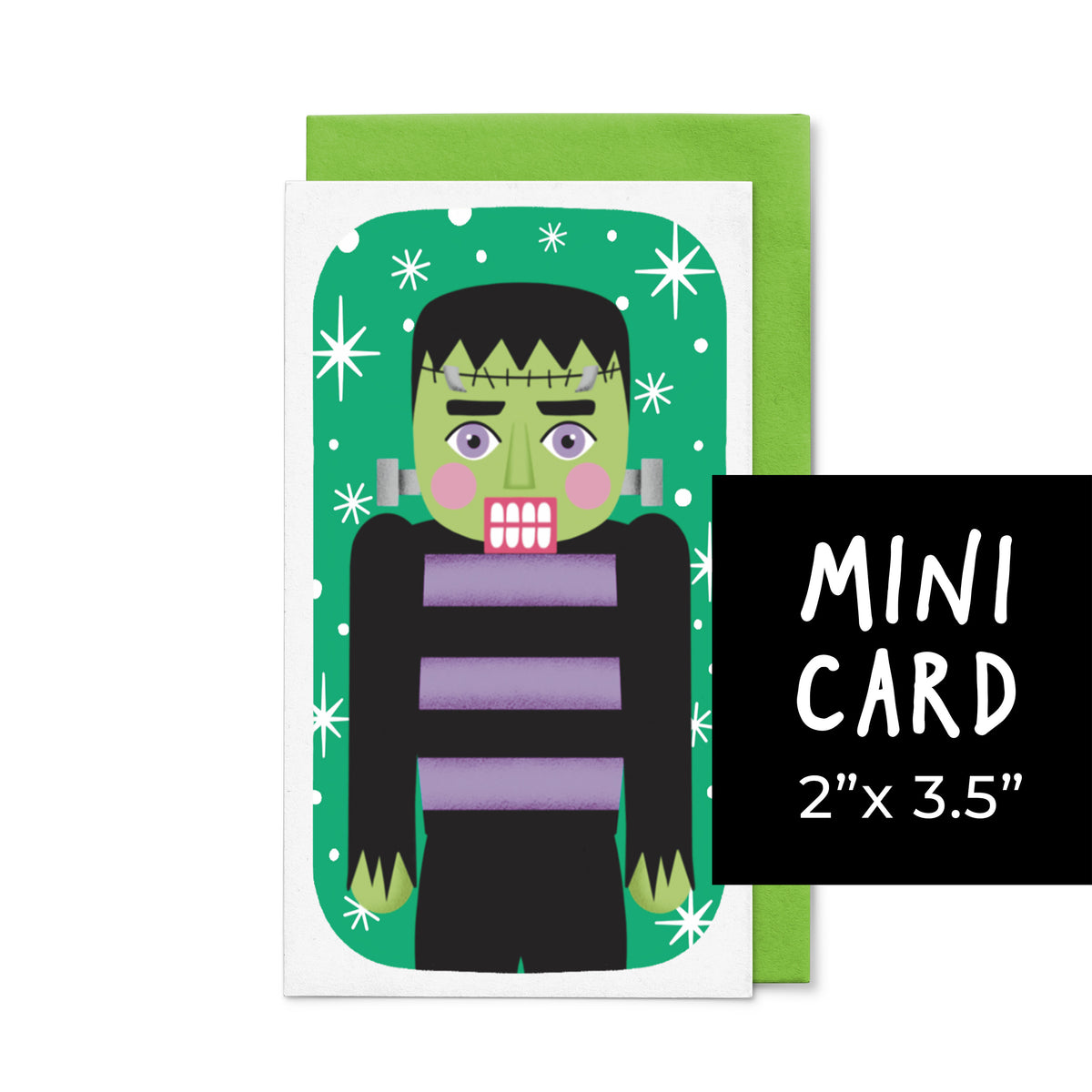 Frankenstein Nutcracker Mini Cards