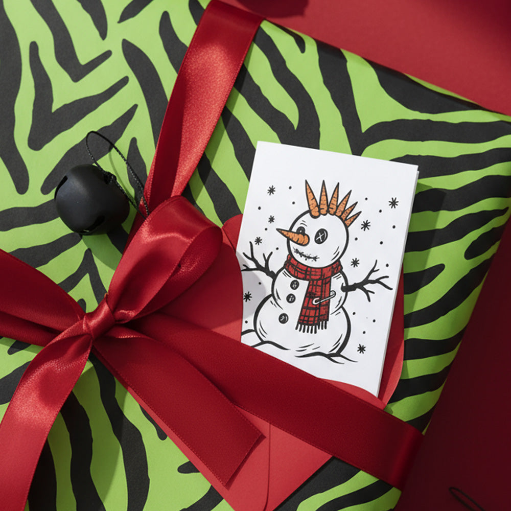 Rockin' Snowman - Mini Cards