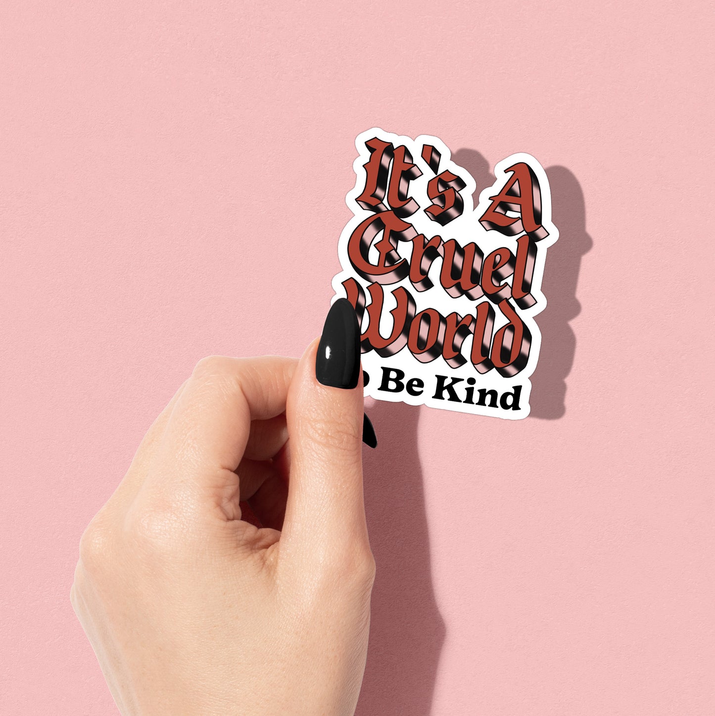 be kind sticker