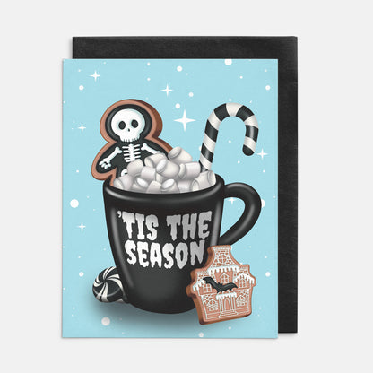 Spooky Gingerbread man card
