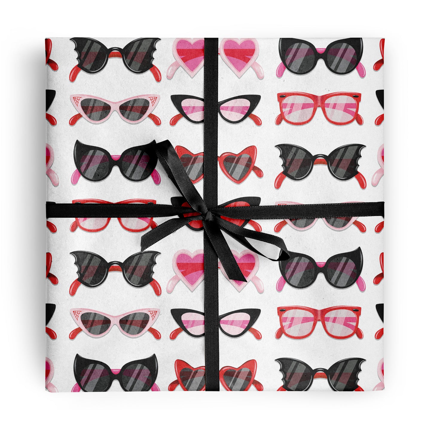 Bat Wing Love Wrapping Paper