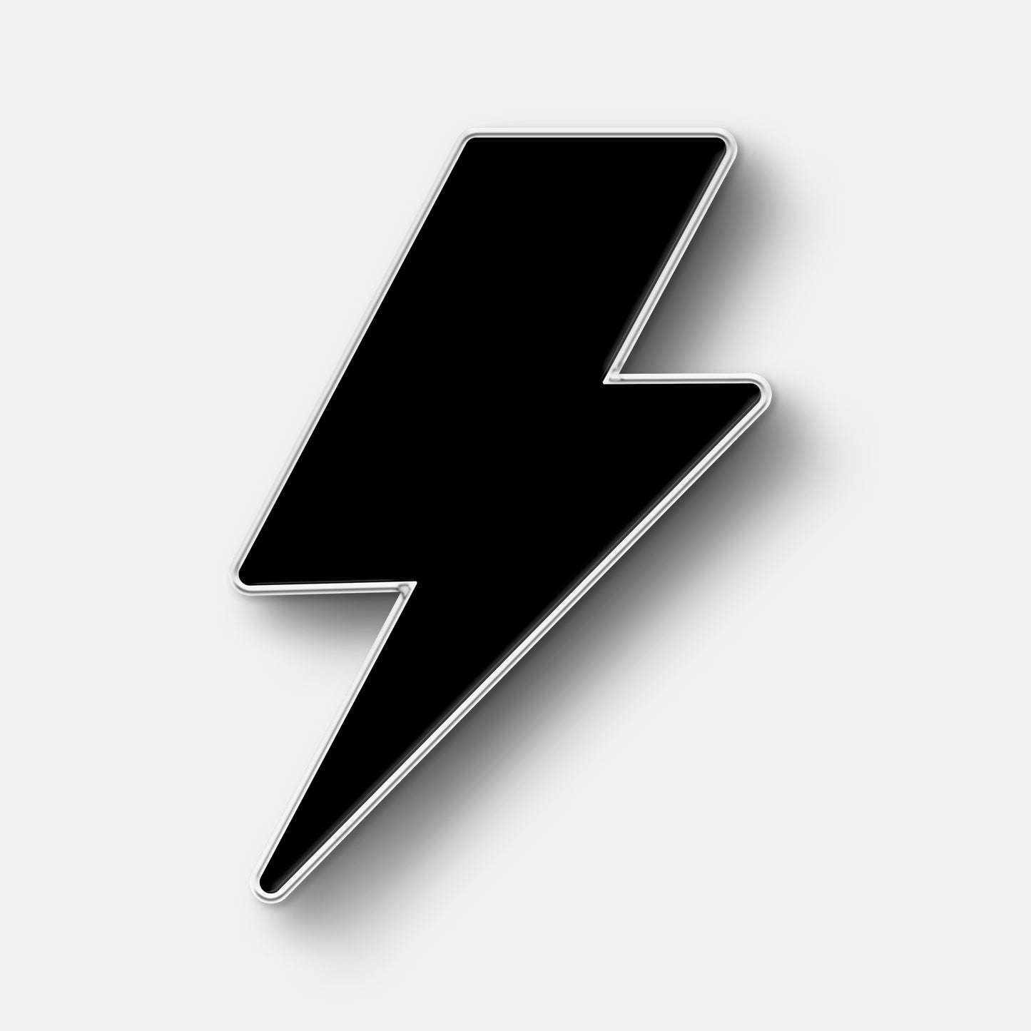 Enamel Lightning Pin