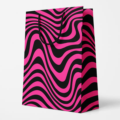 Fuchsia Swirl Gift Bag
