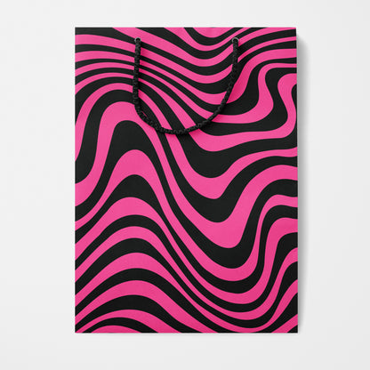 Fuchsia Swirl Gift Bag
