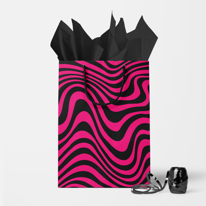 Fuchsia Swirl Gift Bag