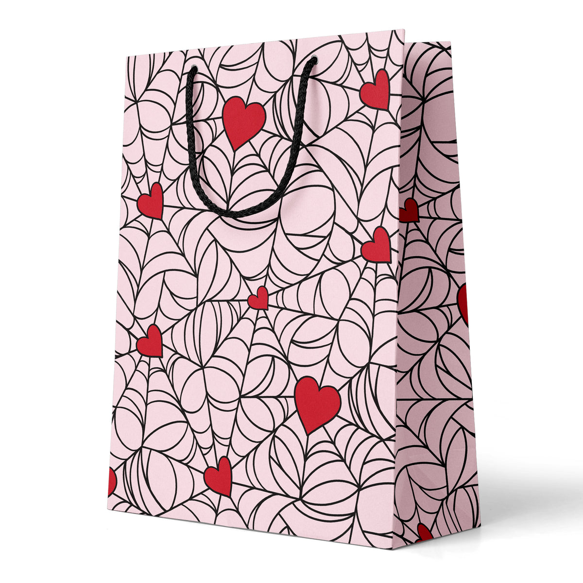 Web of Hearts Gift Bag
