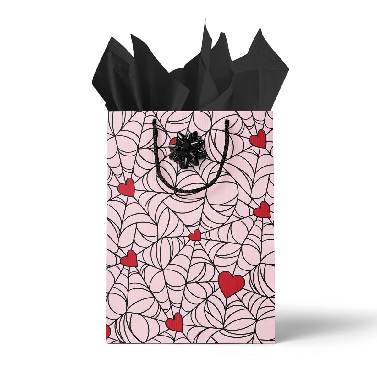 Web of Hearts Gift Bag