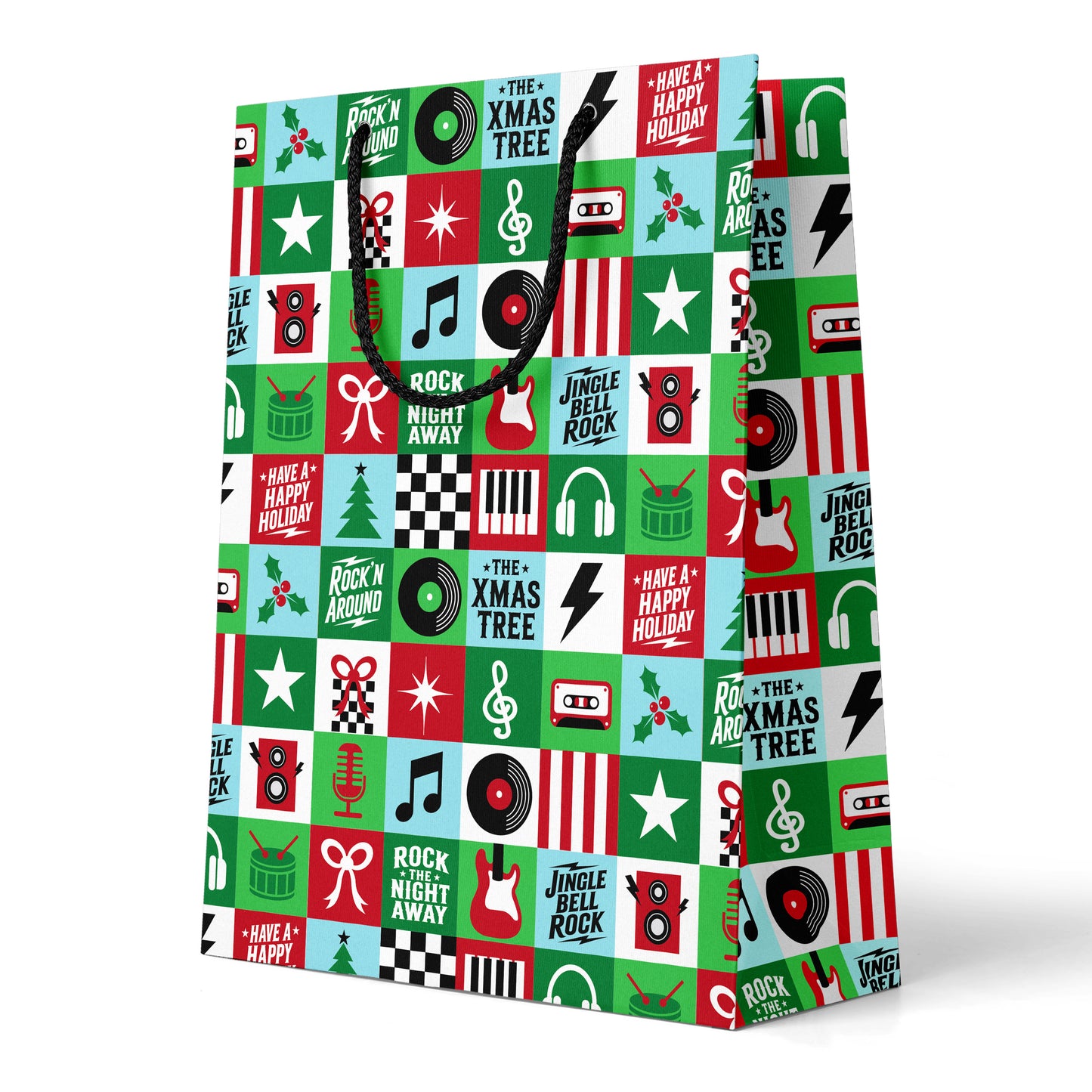 Rockin' Around Christmas Gift Bag