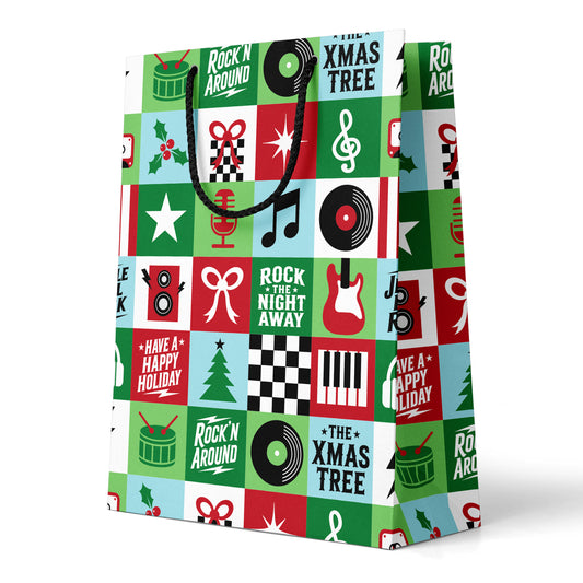 Rockin' Around Christmas Gift Bag