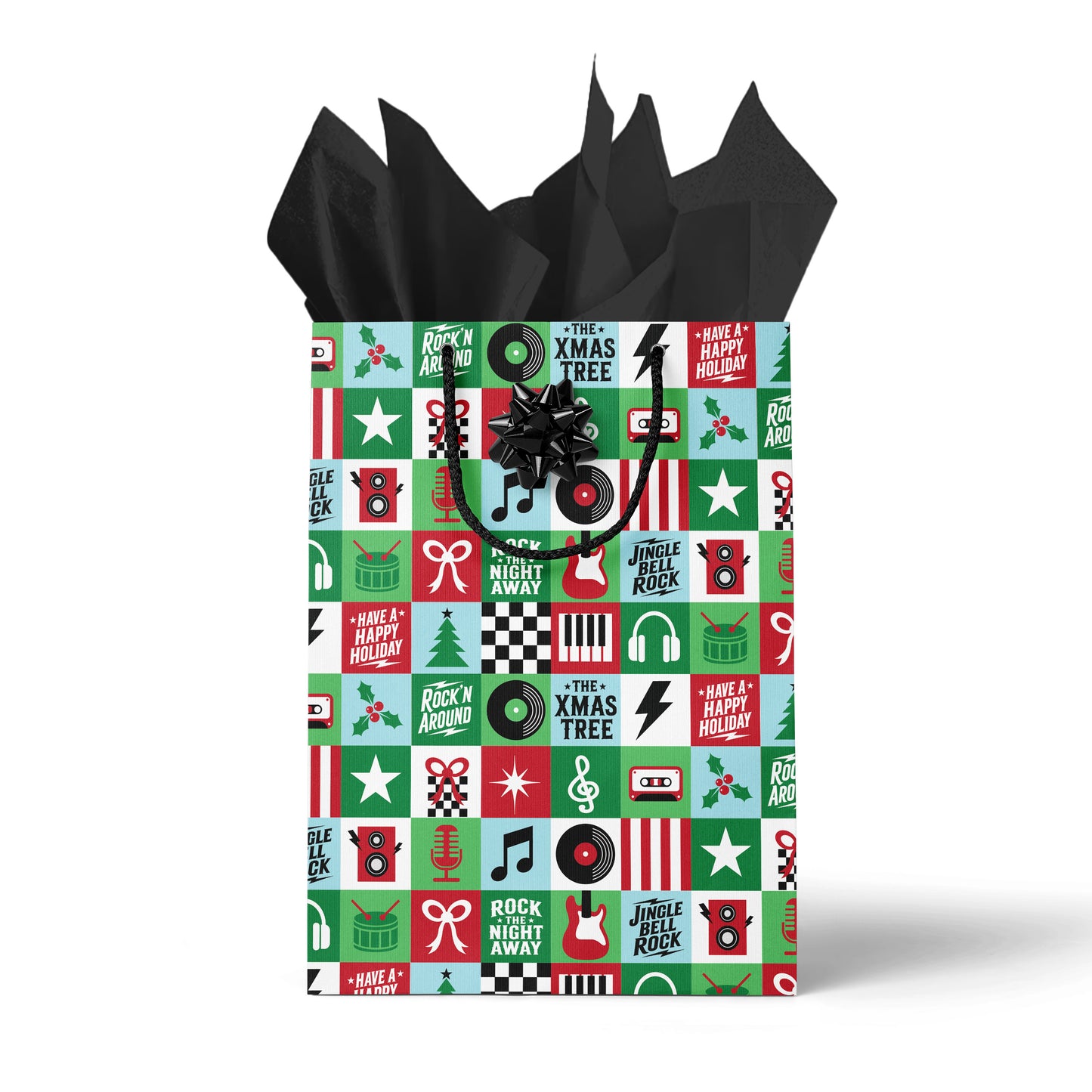 Rockin' Around Christmas Gift Bag