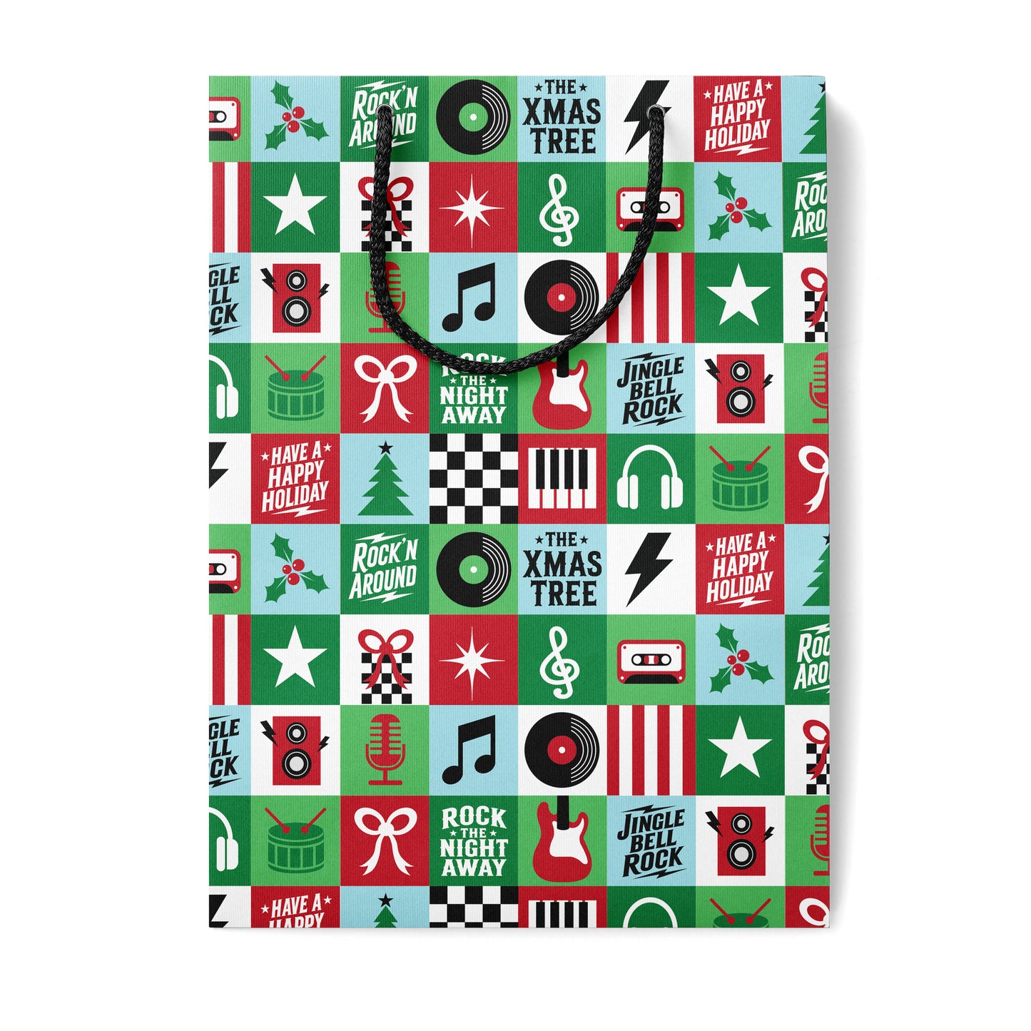 Rockin' Around Christmas Gift Bag