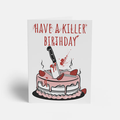 Horror Lover birthday card