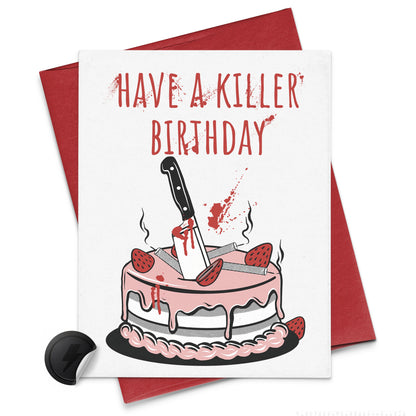 true crime lover birthday card