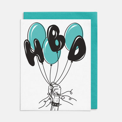 Punk Rock Birthday card