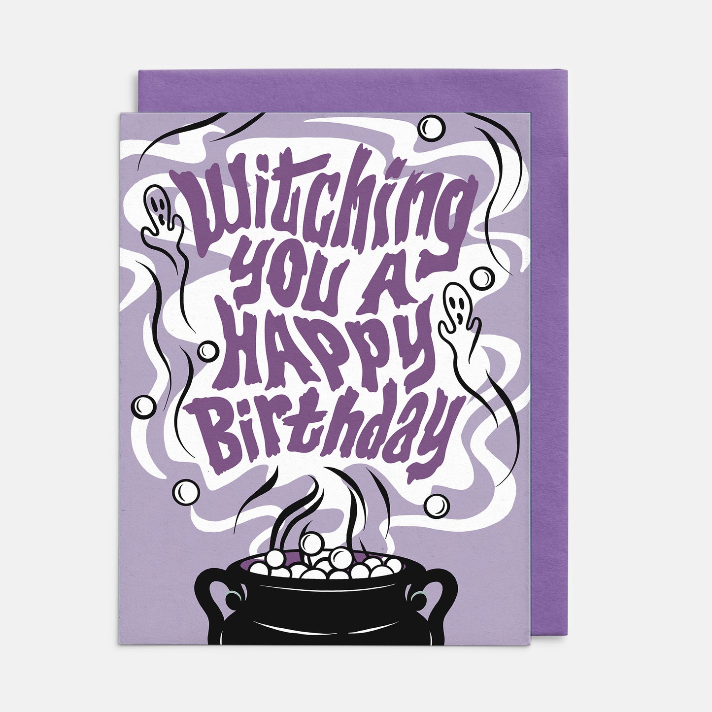 Witching You A Happy Birthday Card