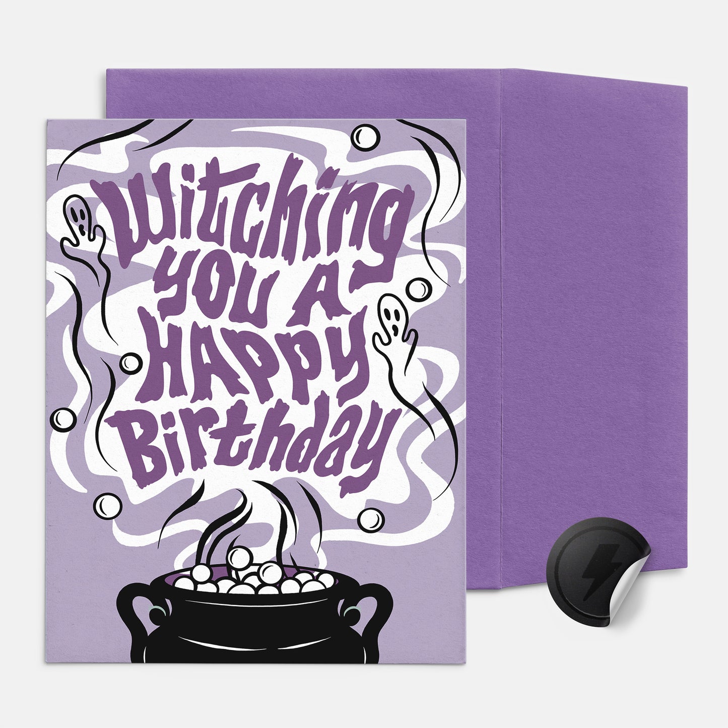 Witching You A Happy Birthday Card