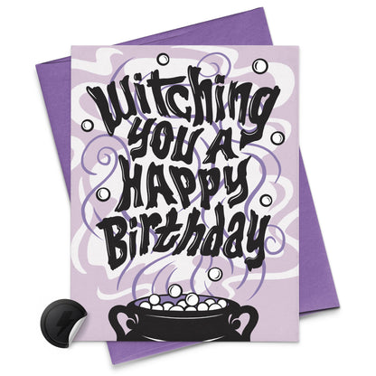 witchy birthday card