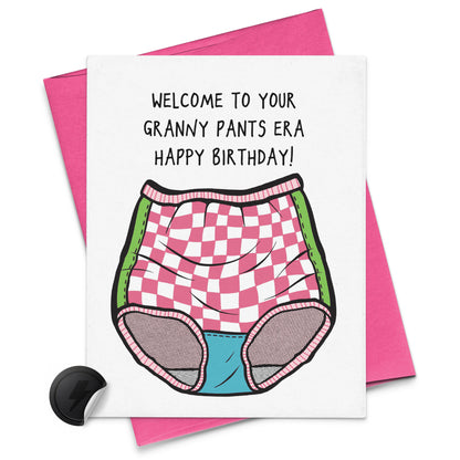 granny pants your old birthday card