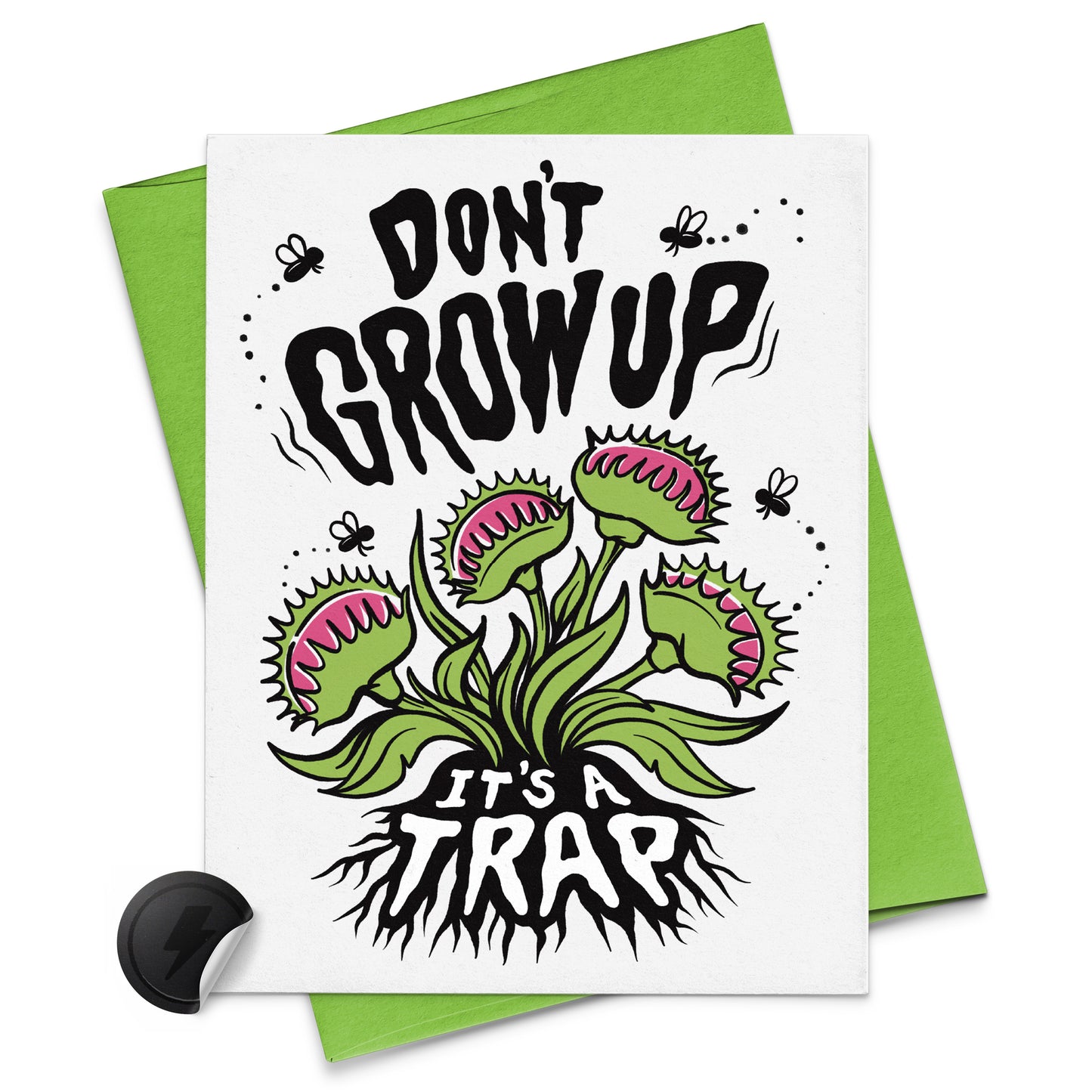 Don't Grow Up, It's A Trap Birthday Card