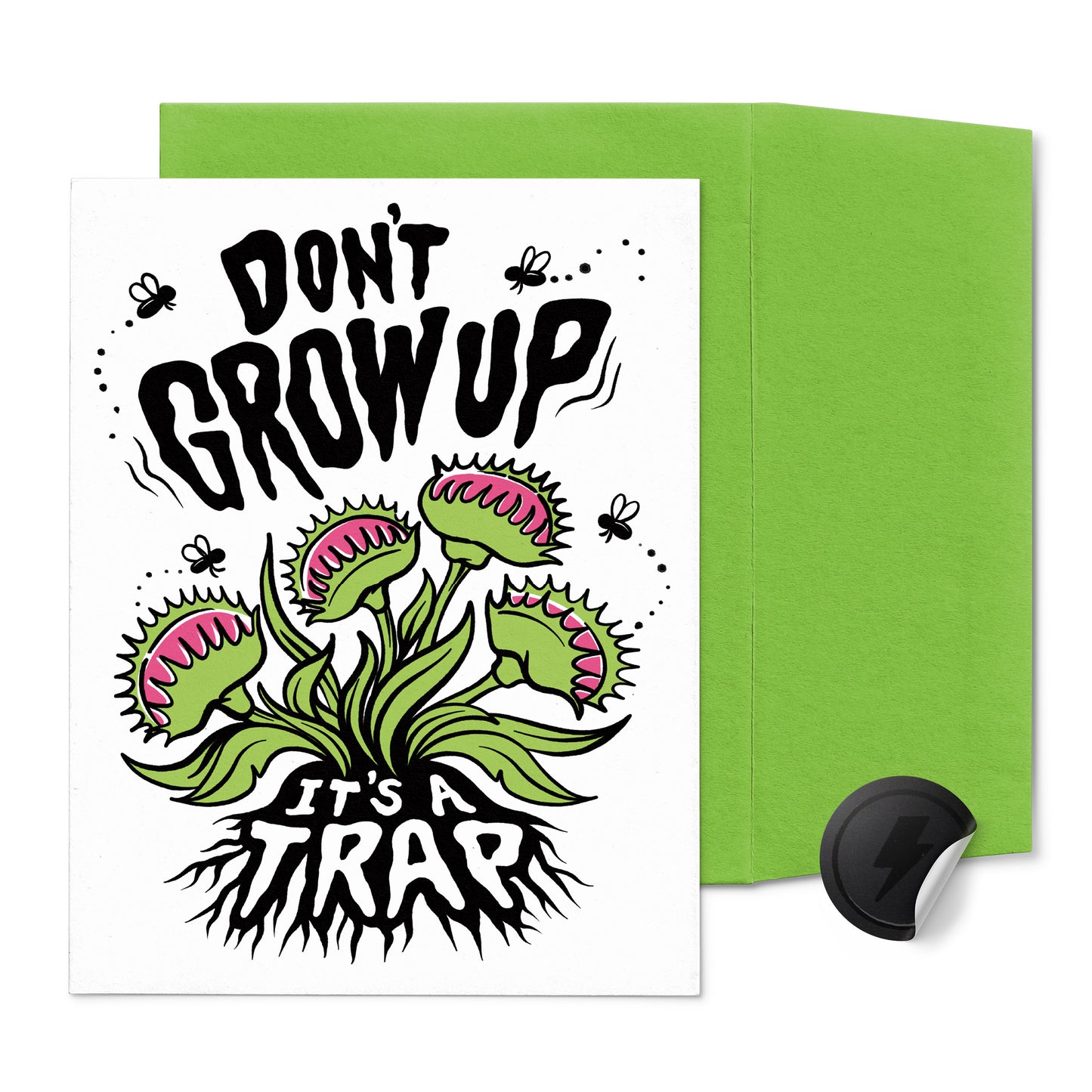 Don't Grow Up, It's A Trap Birthday Card