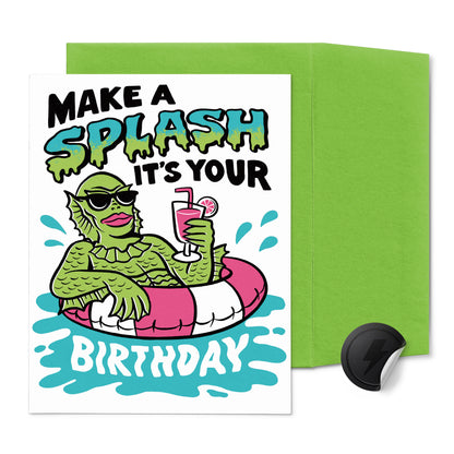 Make A Splash, It's Your Birthday Card
