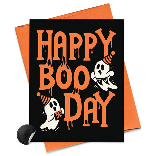 Happy Boo Day Birthday Card
