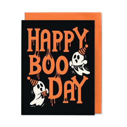 Happy Boo Day Birthday Card
