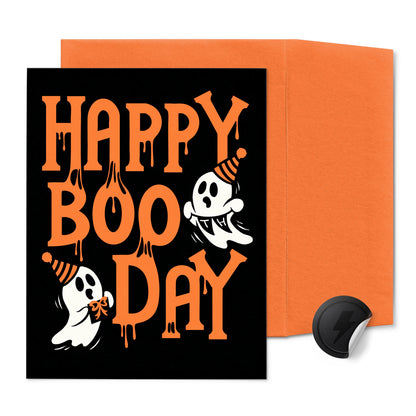 Happy Boo Day Birthday Card