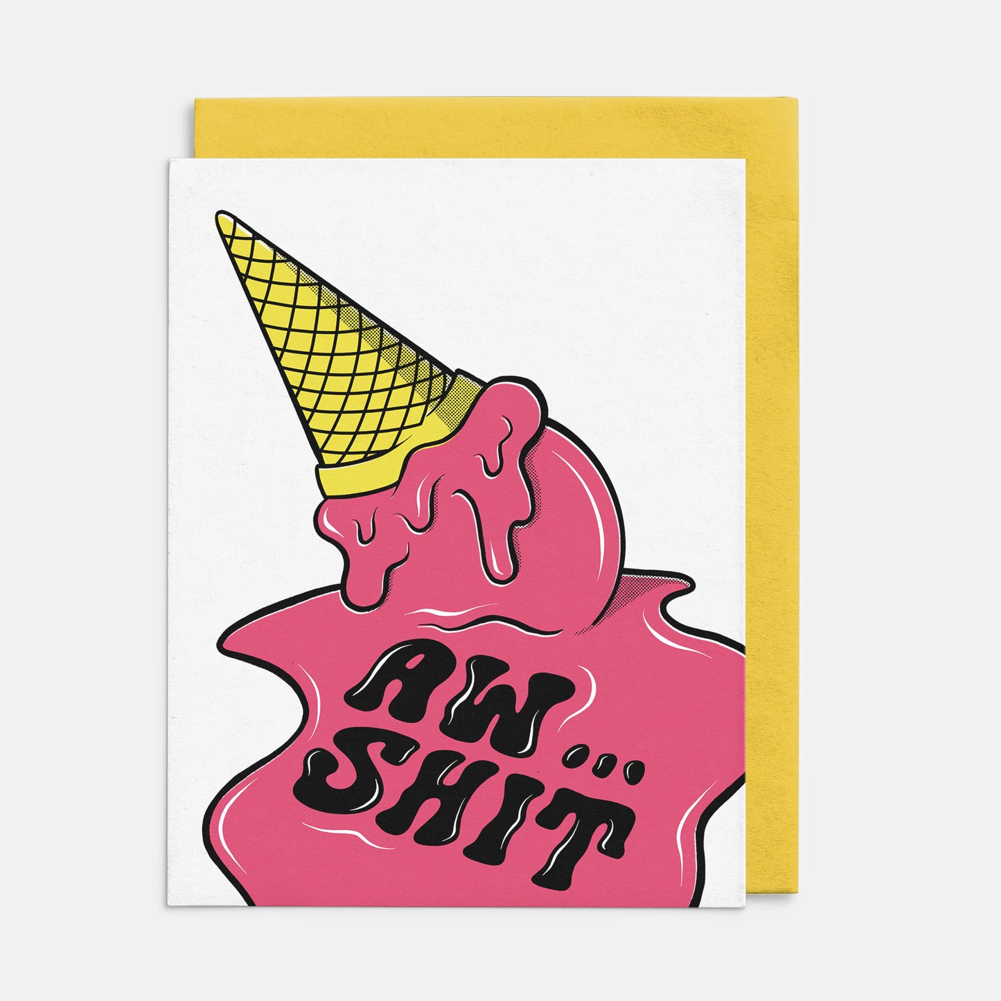 Ice Cream cone cheer up card