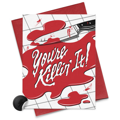 true crime you're killin it card