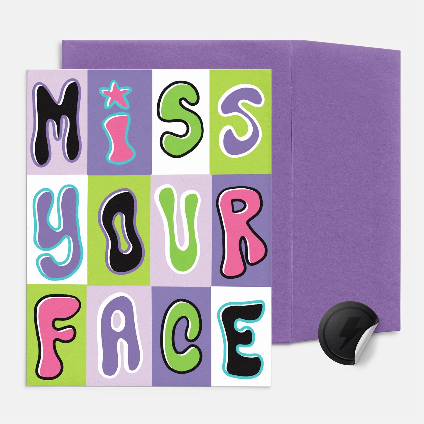 Miss Your Face Card