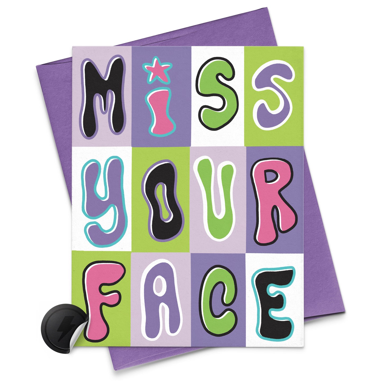 Miss Your Face card