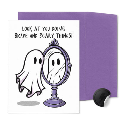 Look at You Doing Brave and Scary Things! Card
