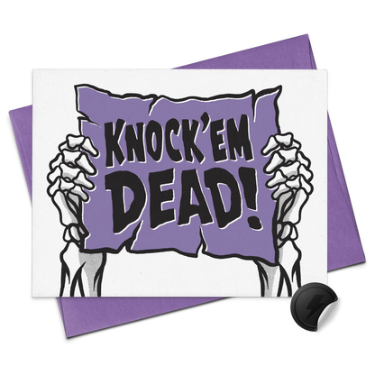 Knock'Em Dead! Card