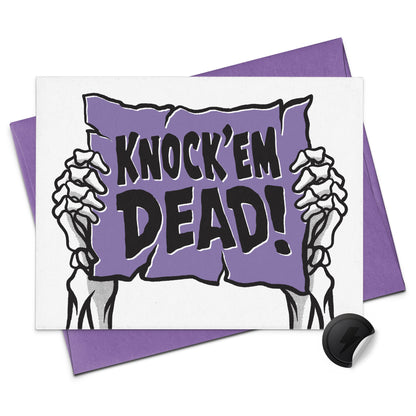 Knock'Em Dead! Card