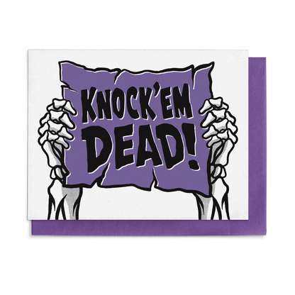Knock'Em Dead! Card