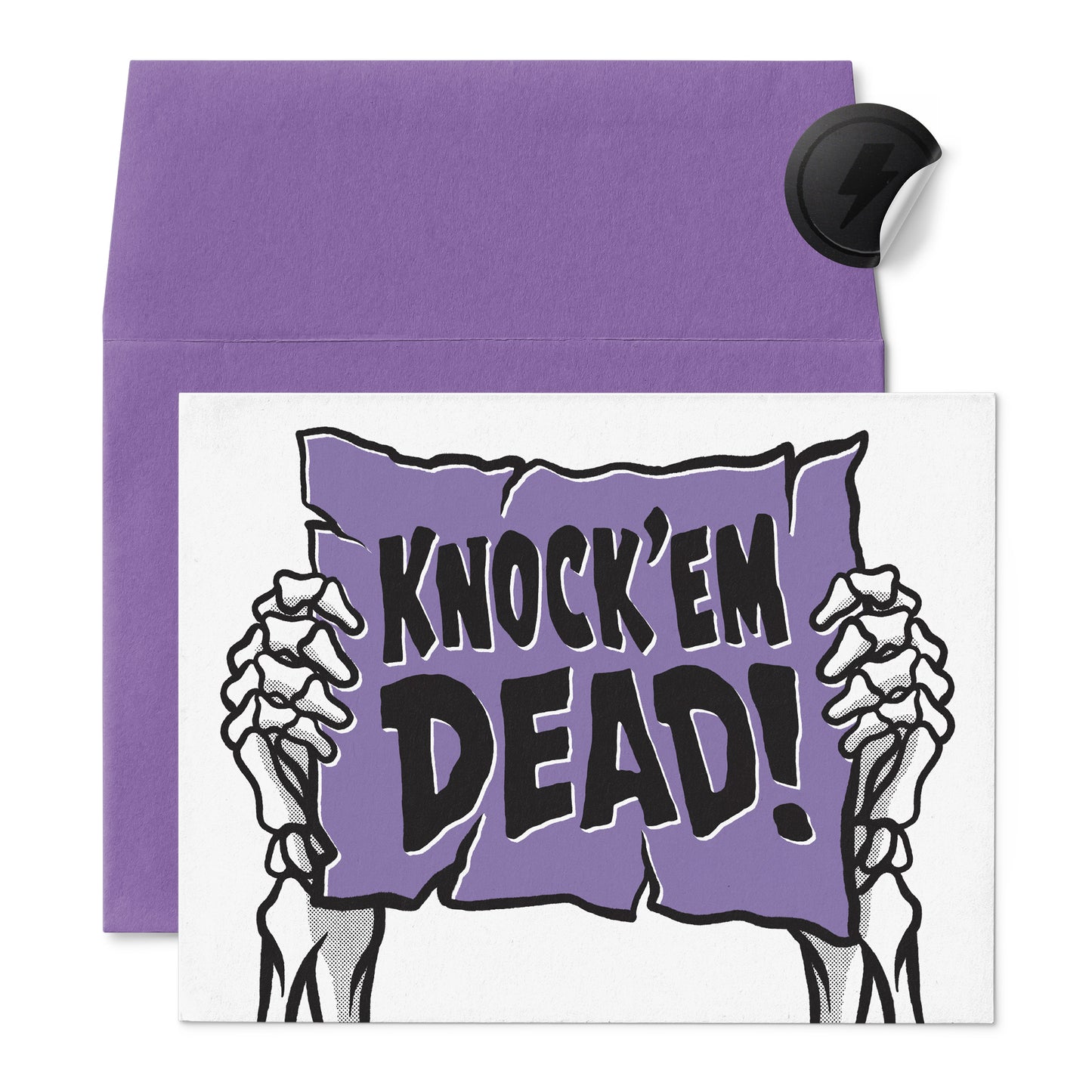Knock'Em Dead! Card
