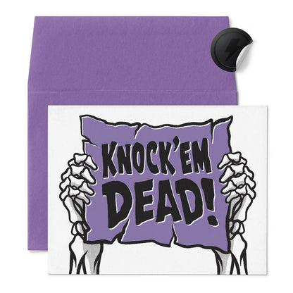 Knock'Em Dead! Card