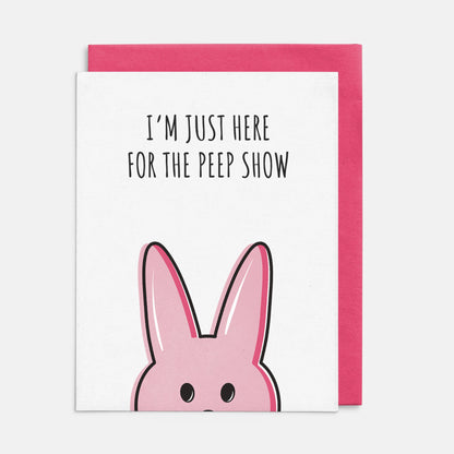 Easter Peep Show Card