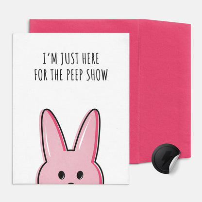 Easter Peep Show Card